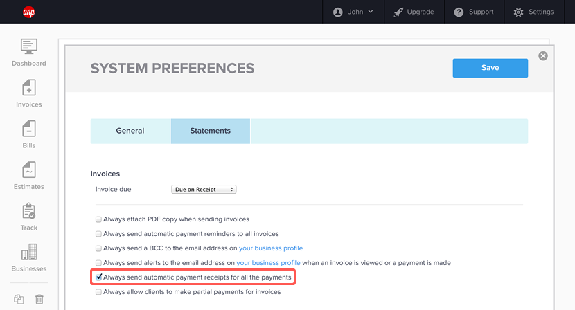 Enabling automatic reminders by default